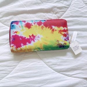 Tie dye style wallet